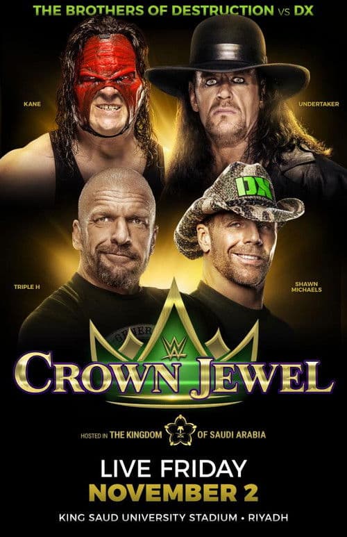 WWE Crown Jewel (2018) poster