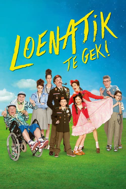 Loenatik, te gek! (2014) poster