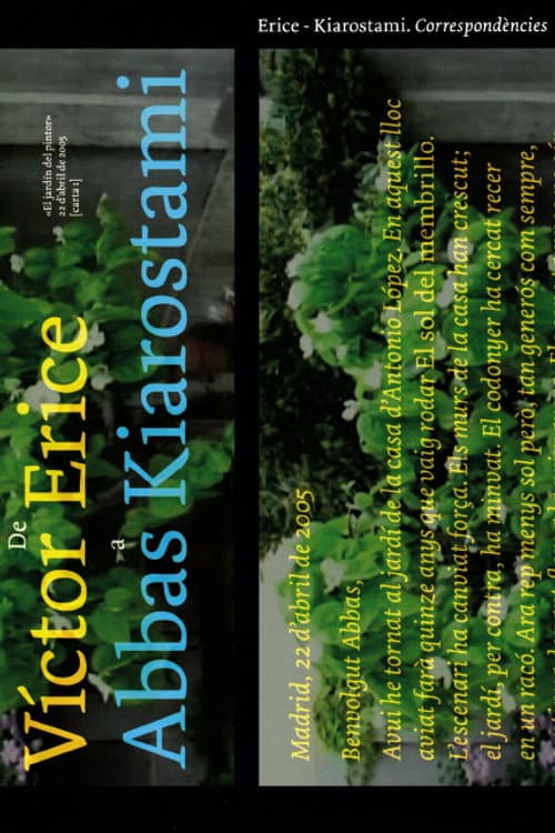 Víctor Erice – Abbas Kiarostami: Correspondencias (2007) poster
