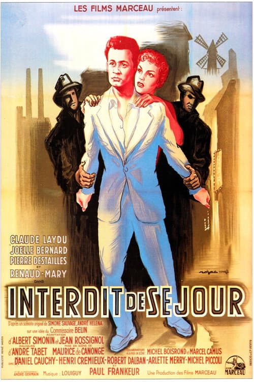 Interdit de séjour (1955) poster