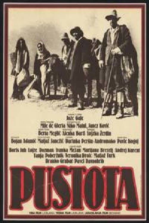 Pustota (1982) poster