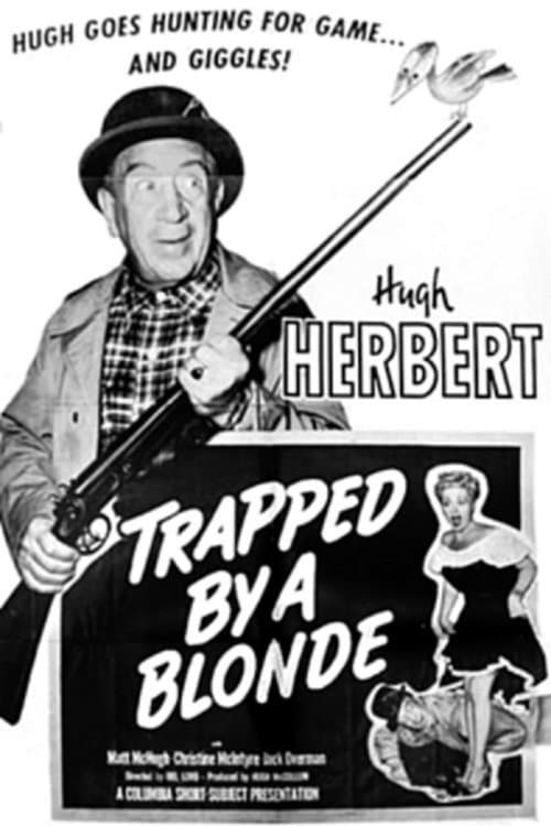 Trapped by a Blonde (1949) poster