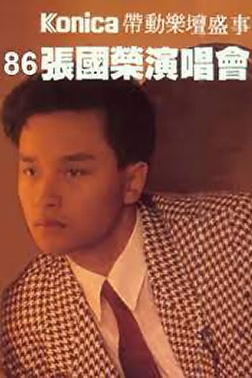 張國榮86濃情演唱會 (1986) poster