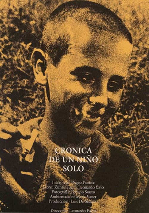 Crónica de un niño solo (1965) poster
