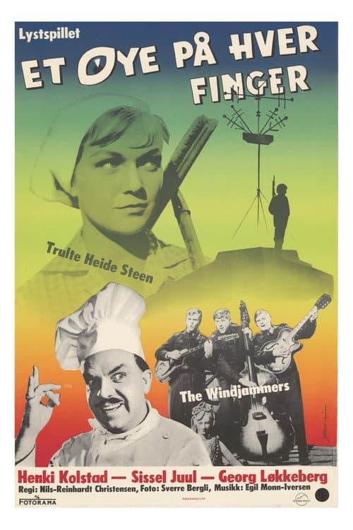 Et øye på hver finger (1961) poster