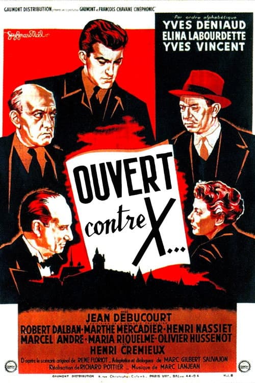 Ouvert contre X… (1952) poster