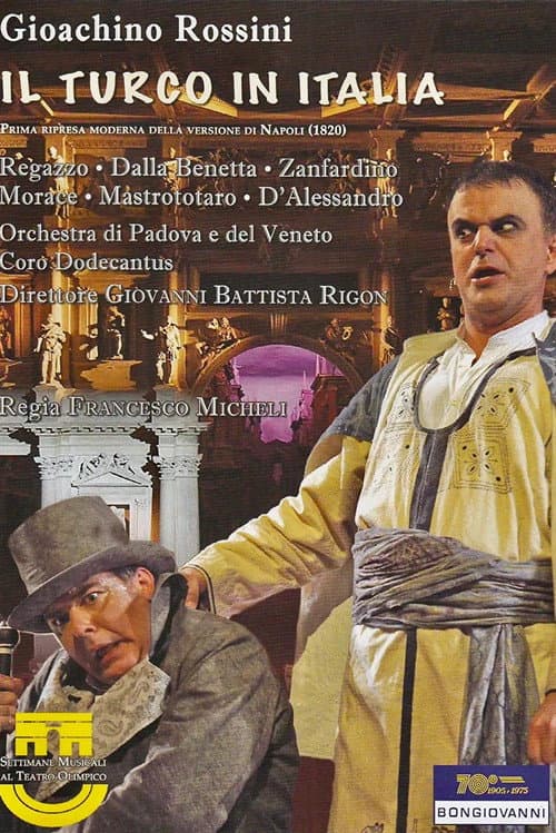 Rossini's Il turco in Italia at the Teatro Olimpico (2009) poster
