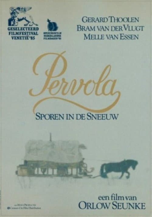 Pervola, sporen in de sneeuw (1985) poster