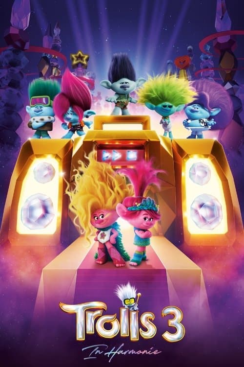 Trolls 3 in Harmonie (2023) poster
