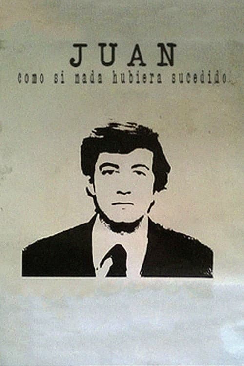 Juan: Como si nada hubiera sucedido (1987) poster