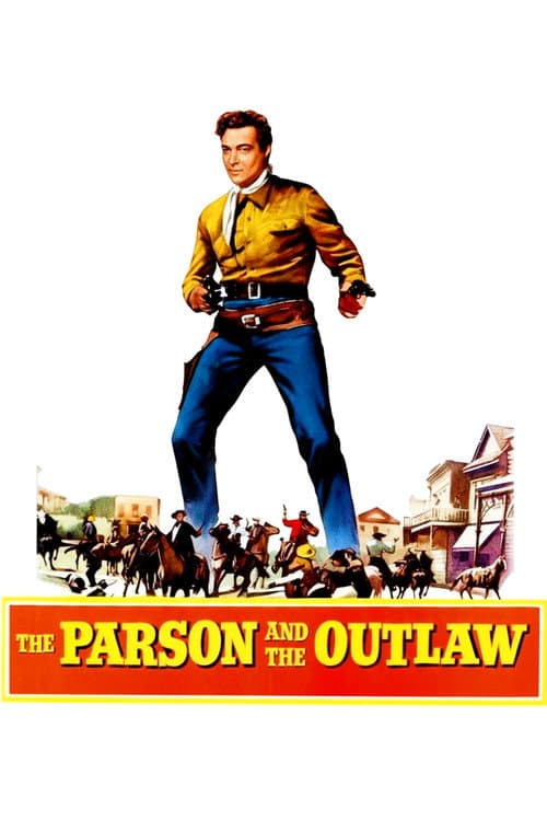 The Parson and the Outlaw (1957) poster