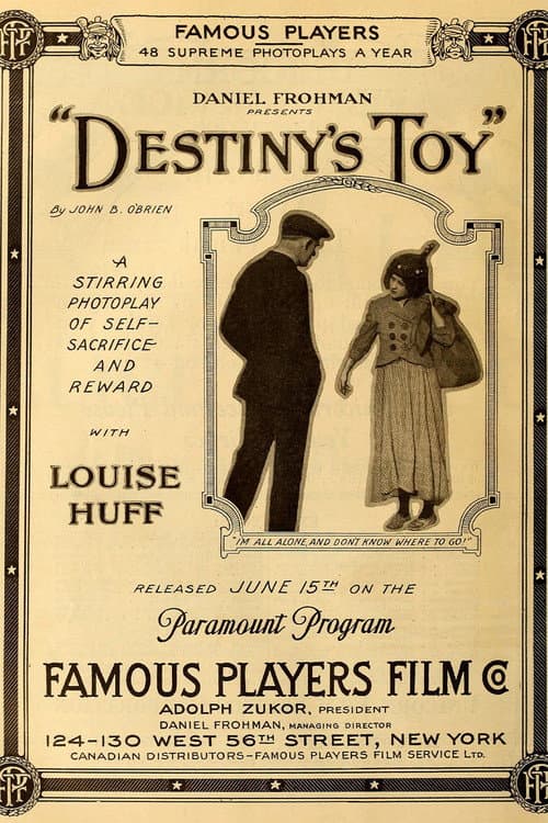 Destiny's Toy (1916) poster