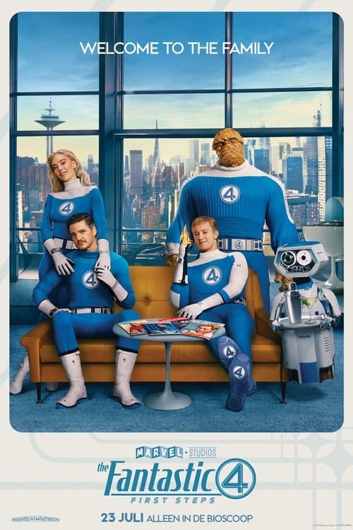 The Fantastic 4: First Steps (2025) poster