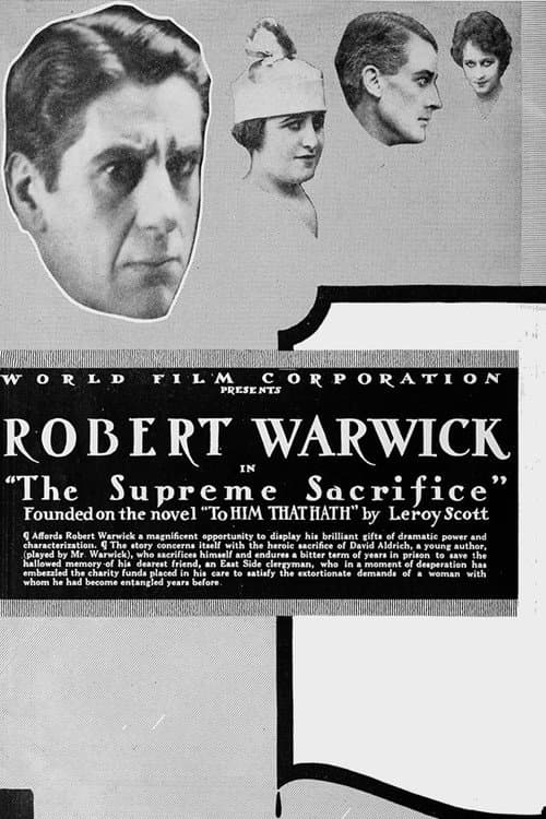 The Supreme Sacrifice (1916) poster