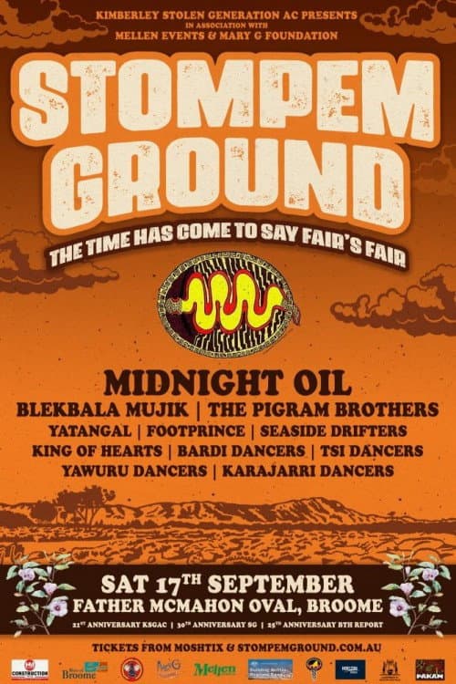 Stompem Ground 2022 - Midnight Oil (2022) poster