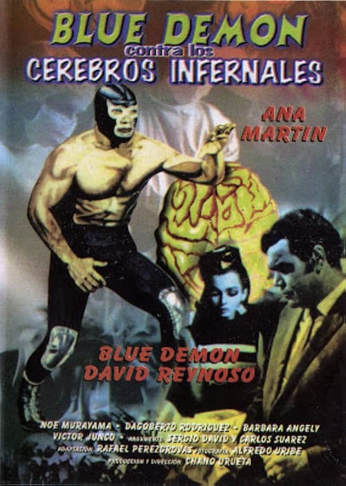 Blue Demon contra Cerebros Infernales (1968) poster