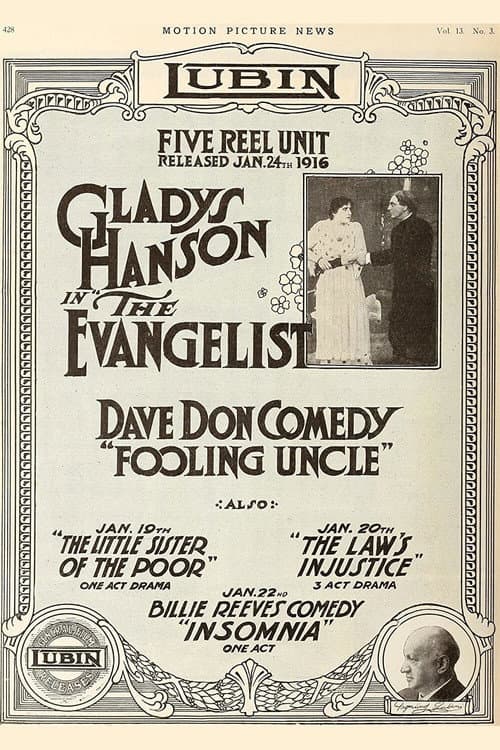 The Evangelist (1916) poster
