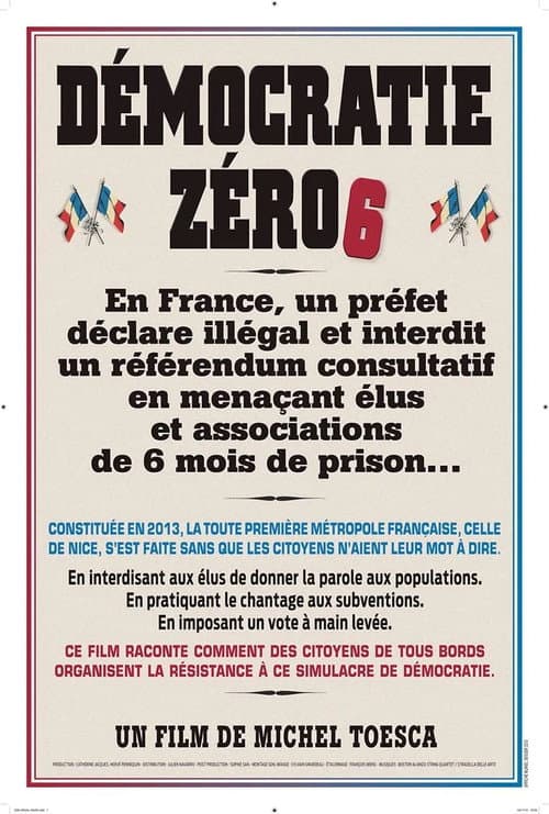 Démocratie Zéro6 (2014) poster