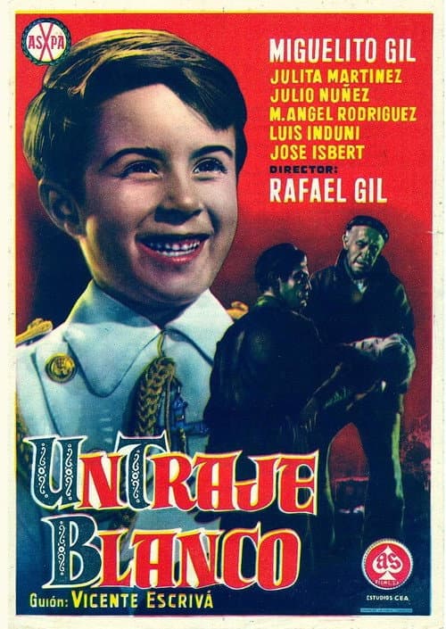 Un traje blanco (1956) poster