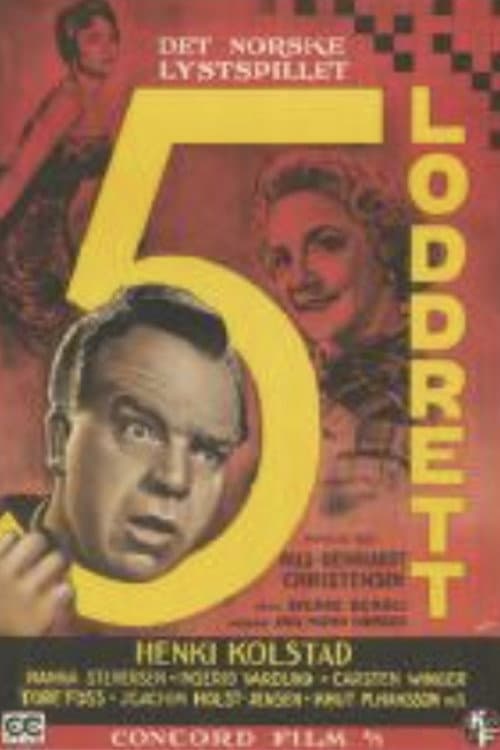 5 loddrett (1959) poster