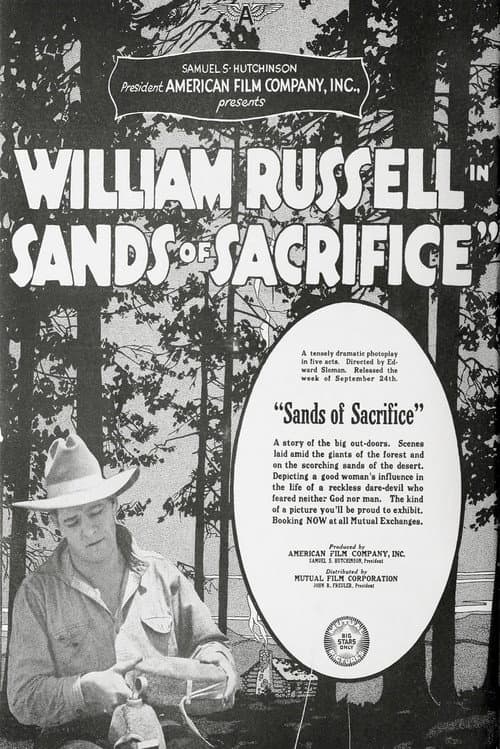 Sands of Sacrifice (1917) poster