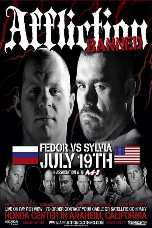 Affliction: Banned (2008) poster