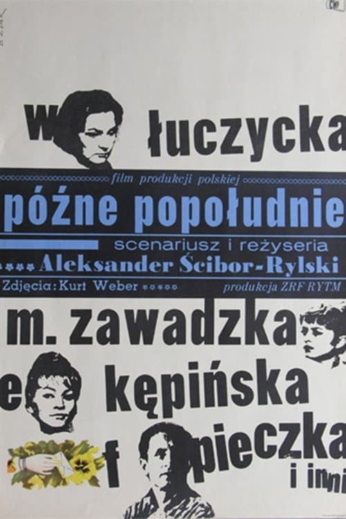Późne popołudnie (1965) poster