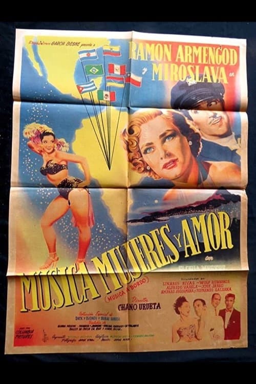 Música, mujeres y amor (1952) poster