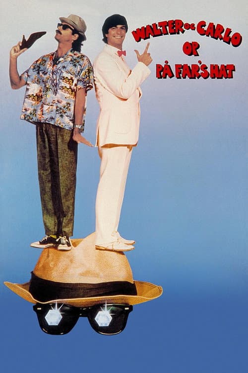 Walter og Carlo: Op på fars hat (1985) poster