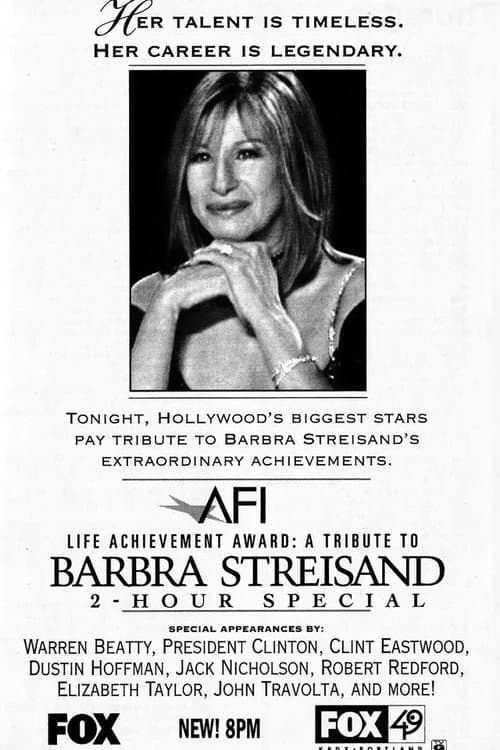 AFI Life Achievement Award: A Tribute to Barbra Streisand (2001) poster