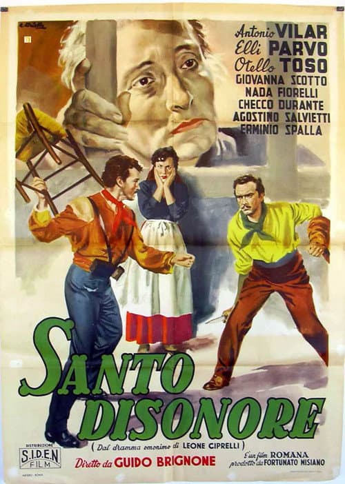 Santo disonore (1950) poster