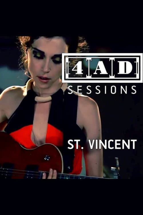 St. Vincent - 4AD Sessions (2011) poster