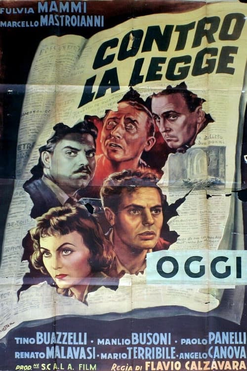 Contro la legge (1950) poster