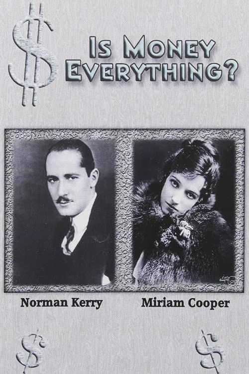 Is Money Everything? (1923) poster