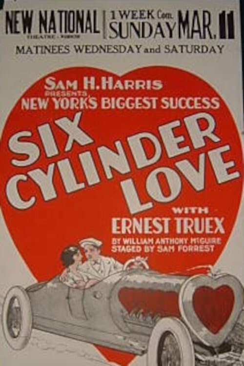 Six Cylinder Love (1923) poster