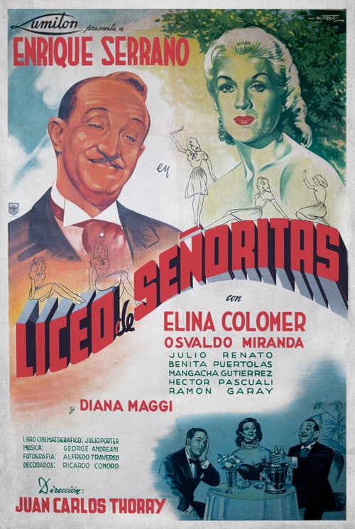 Liceo de señoritas (1951) poster