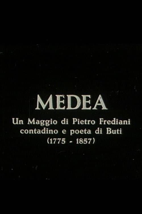 Medea, un maggio di Pietro Frediani (1972) poster