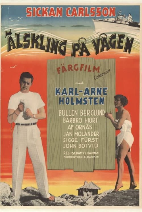 Älskling på vågen (1955) poster