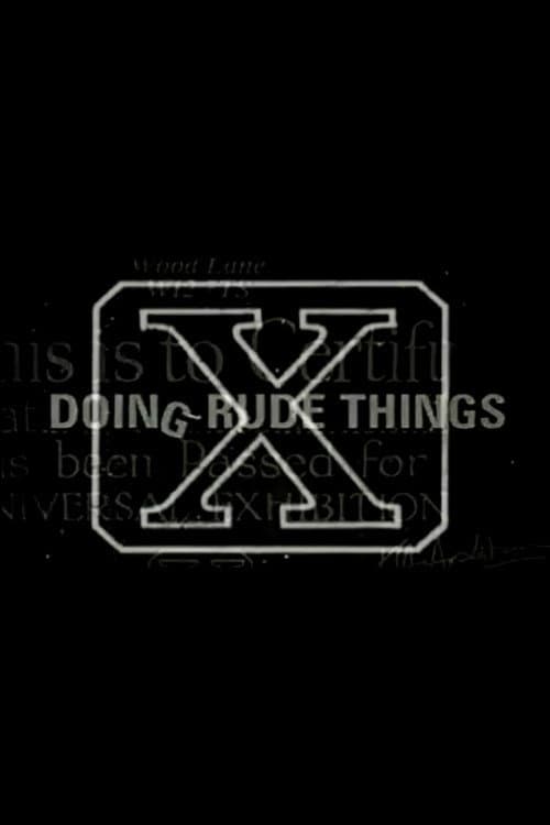 Doing Rude Things (1995) poster