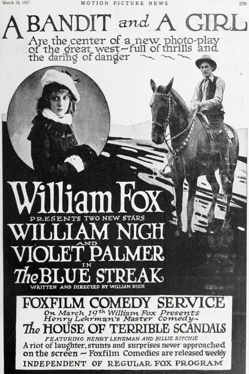 The Blue Streak (1917) poster