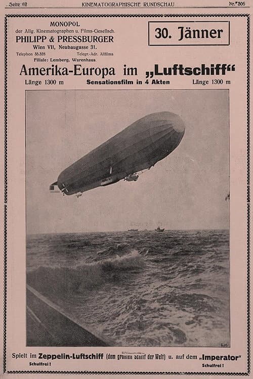 Amerika - Europa im Luftschiff (1913) poster