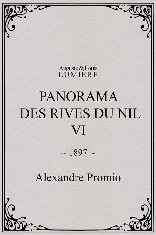 Panorama des rives du Nil, [VI] (1897) poster