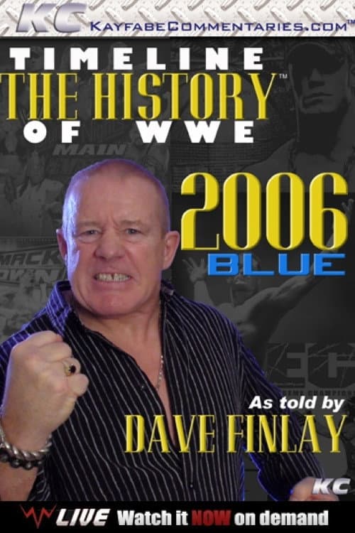 Timeline The History of WWE – 2006 Blue – As Told By Fit Finlay (2012) poster