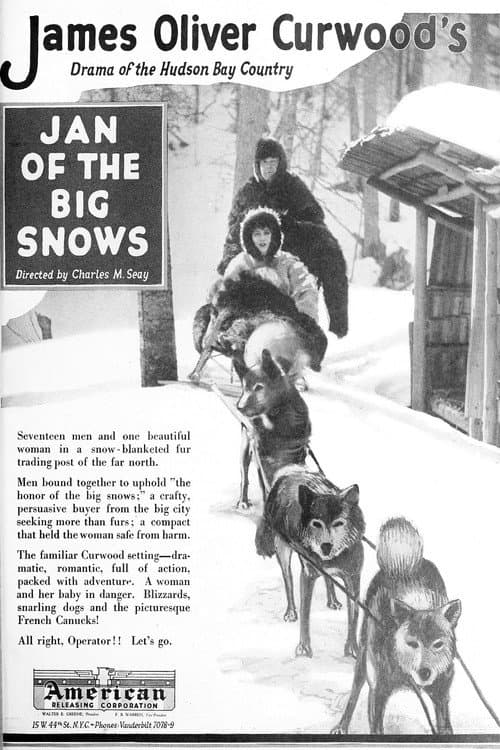 Jan of the Big Snows (1922) poster