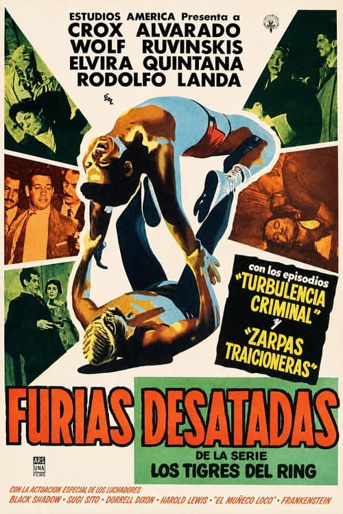 Furias desatadas (1957) poster