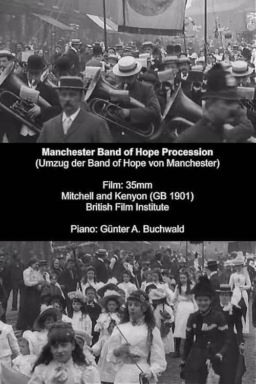 Manchester Band of Hope Procession (1901) poster