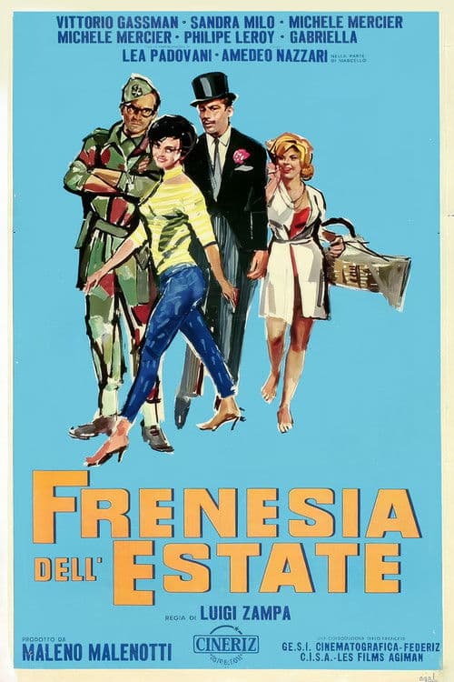 Frenesia dell'estate (1964) poster