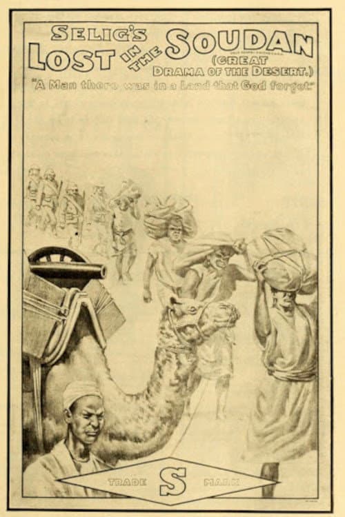 Lost in the Soudan (1910) poster