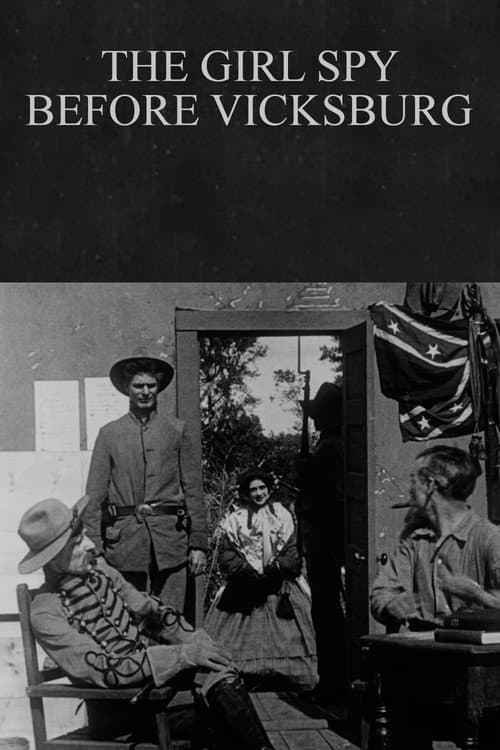 The Girl Spy Before Vicksburg (1910) poster