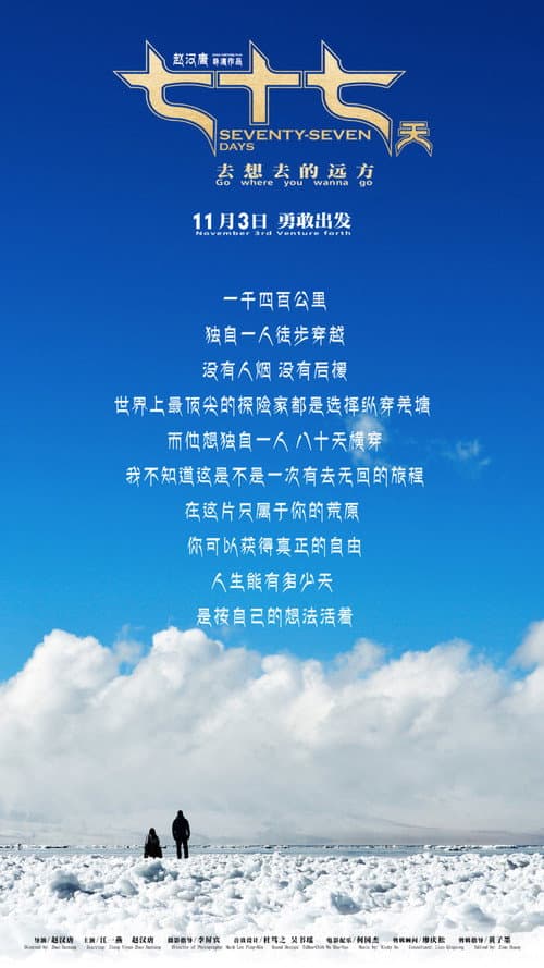 Seventy-Seven Days (2017) poster